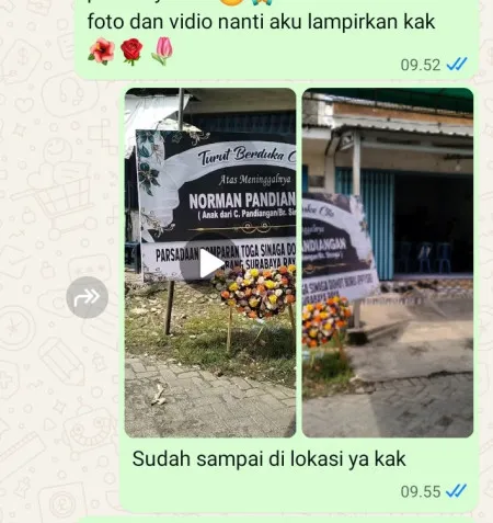 Pengiriman Karangan Bunga Agam