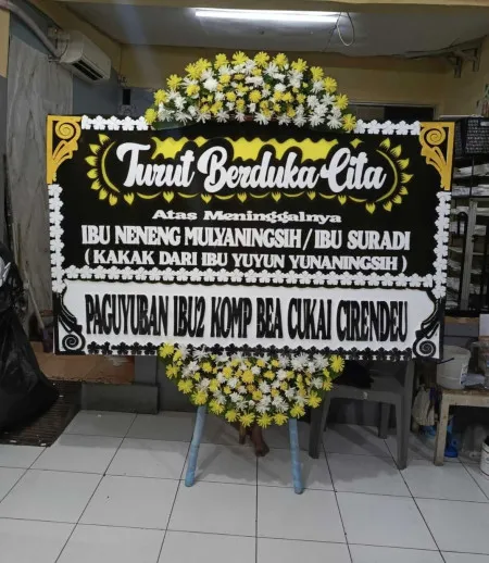 Papan Bunga Duka Agam
